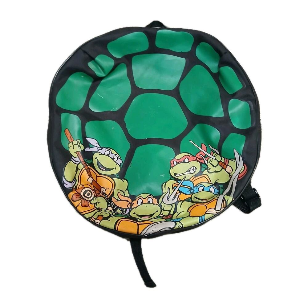 Teenage Mutant Ninja Turtles TMNT Retro Round Shell Backpack 4Kids 2009‎ Mirage
